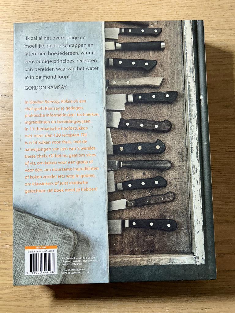 Koken als een Chef | Gordon Ramsay, Boeken, Kookboeken, Ophalen of Verzenden, Zo goed als nieuw