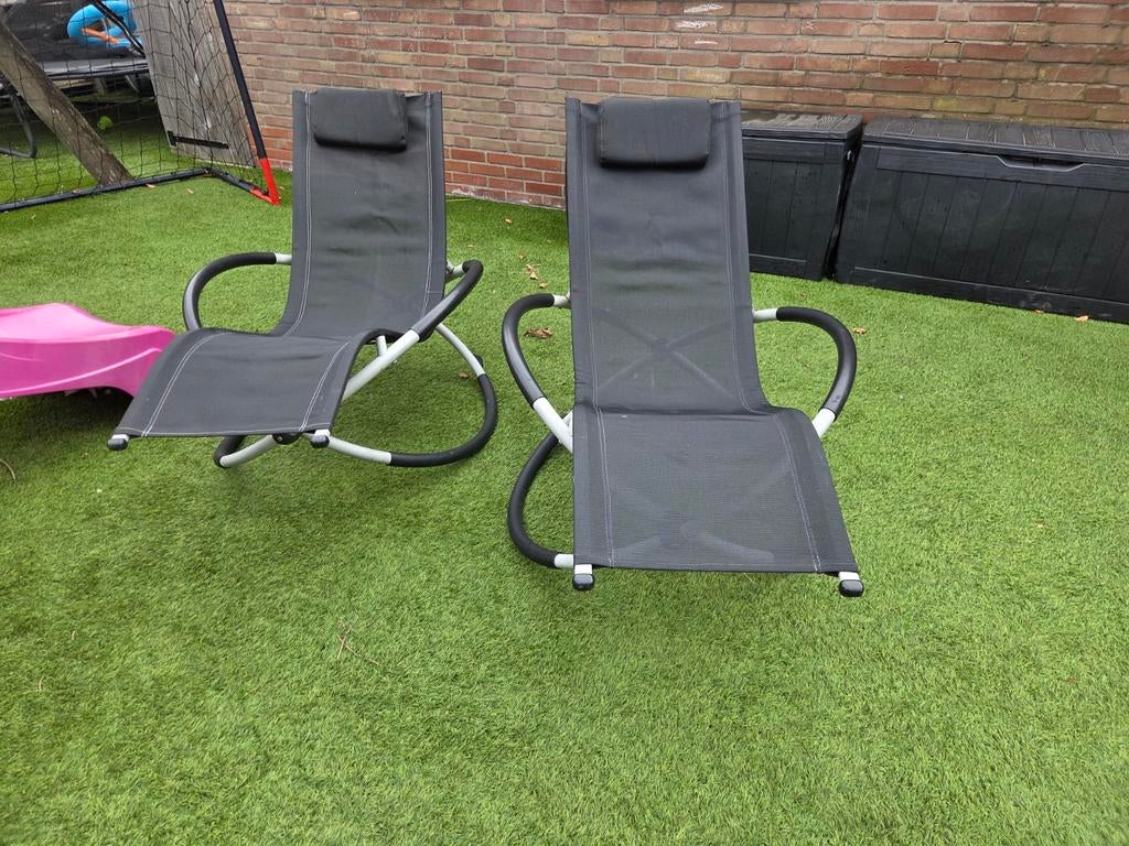 2 x Ligstoel / Ligbed, Tuin en Terras, Ophalen, Gebruikt