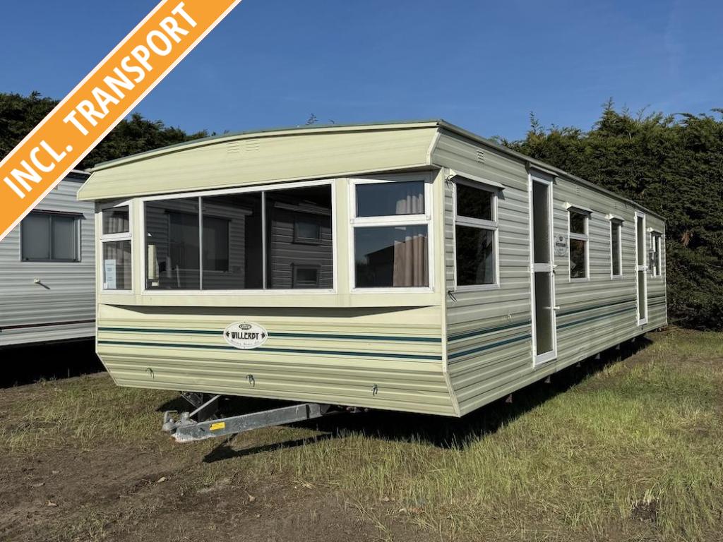 Ruime Willerby met dubbelglas en rollator vriendelijk, Caravans en Kamperen, Stacaravans