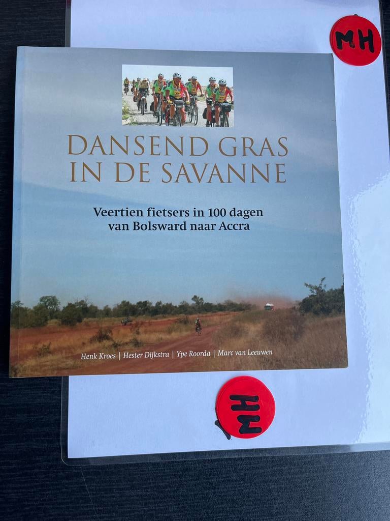 Dansend Gras in de Savanne: Fietsreis Bolsward naar Accra, Overige merken, Afrika, Ophalen of Verzenden, Zo goed als nieuw