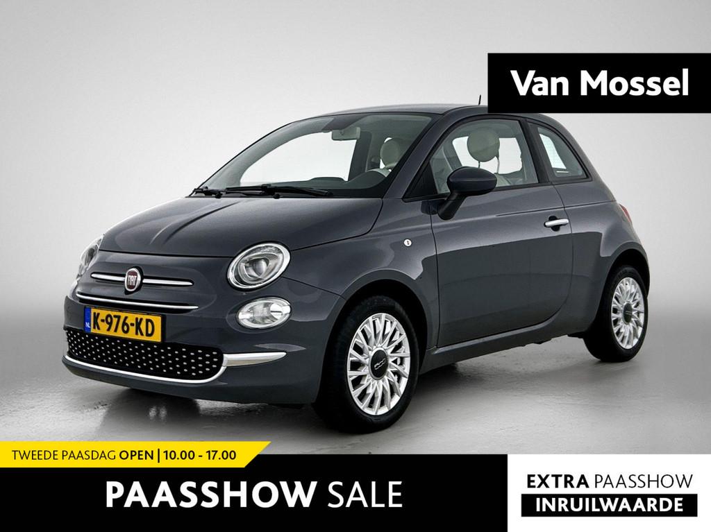 Fiat 500 1.0 Hybrid Lounge | Airco | Parkeersensoren | Apple, Voorwielaandrijving, 12 maanden, Stof, Euro 6