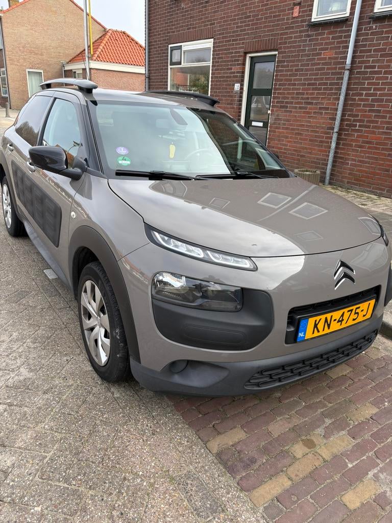 Citroën C4 Cactus 1.2 VTI 82 2015 Bruin, Voorwielaandrijving, Stof, Bruin, Handgeschakeld