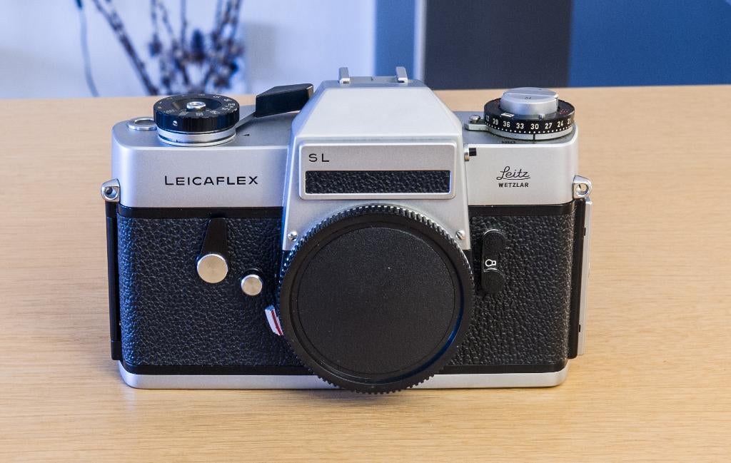 Leica: Leicaflex SL (+ Elmarit 28 mm) 150 - 450, Ophalen of Verzenden, Zo goed als nieuw, Spiegelreflex, Overige Merken