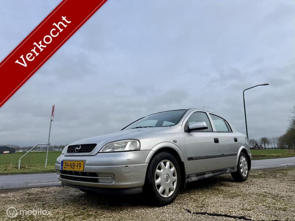 Opel Astra 1.6-16V Club Nette Auto, APK Jan 2027, Trekhaak, 101 pk, Gebruikt, 49 €/maand, Origineel Nederlands