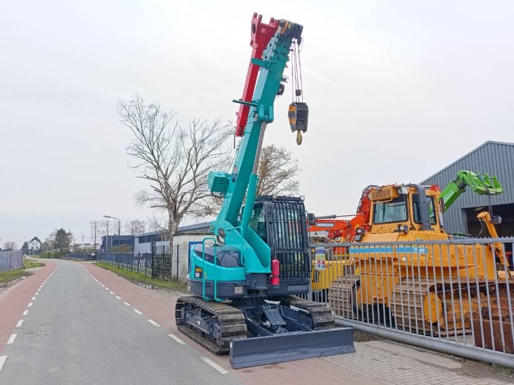 Sunward SWTC 5 D rups hijskraan crane 10 tm 5000 kg 20 m, Kraan