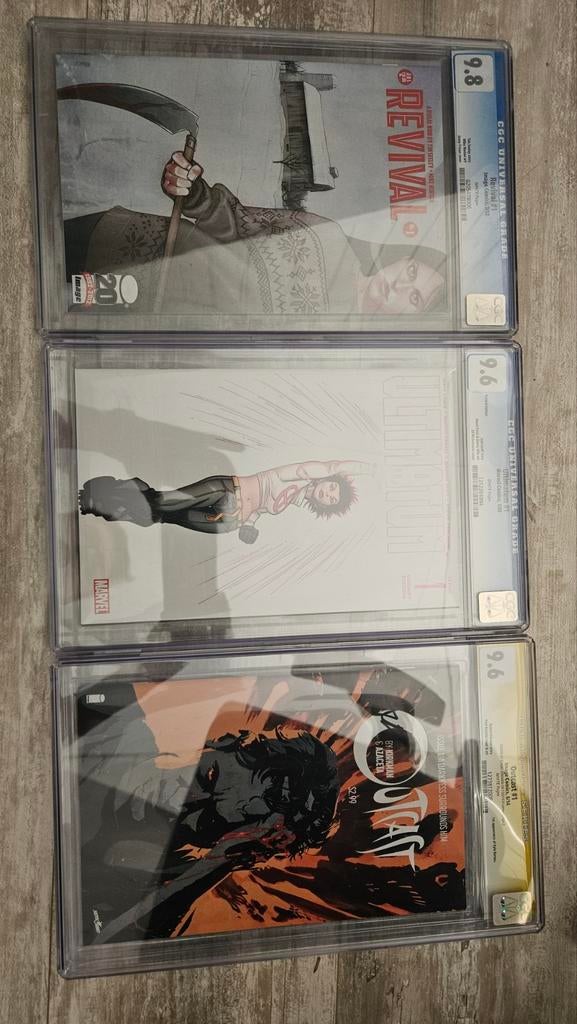 CGC Certified: Ultimatum, Outcast (Gesigneerd), Revival, Boeken, Strips | Comics, Amerika, Ophalen of Verzenden, Zo goed als nieuw