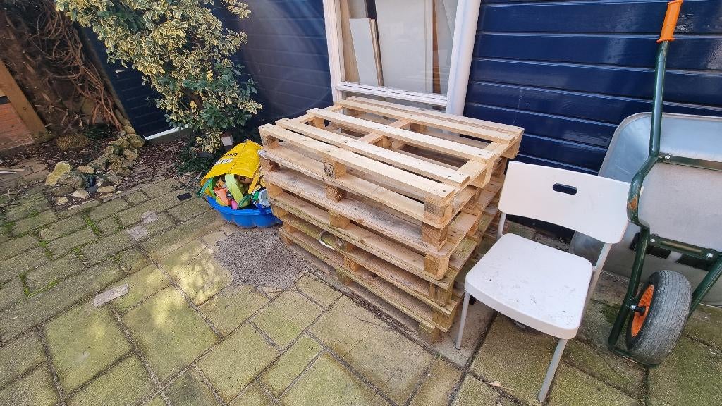 Stapel pallets, Ophalen, Gebruikt, Pallet, Minder dan 200 cm