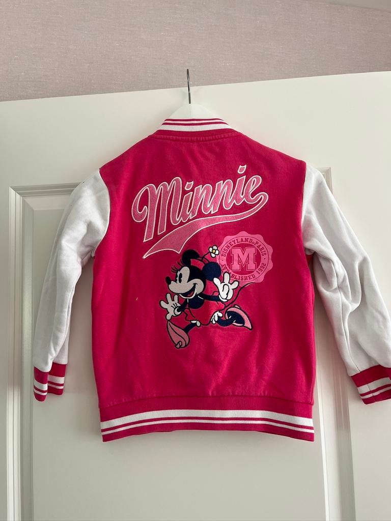 Baseball jack uit disneyland paris maat 8 jaar, Ophalen of Verzenden, Zo goed als nieuw, Jongen of Meisje, Jas