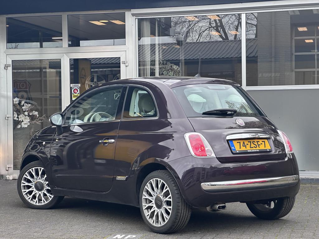 Fiat 500 1.2 Lounge AIRCO / ELEKT RAMEN / PANO (bj 2012), Euro 5, Stof, Gebruikt, 1242 cc