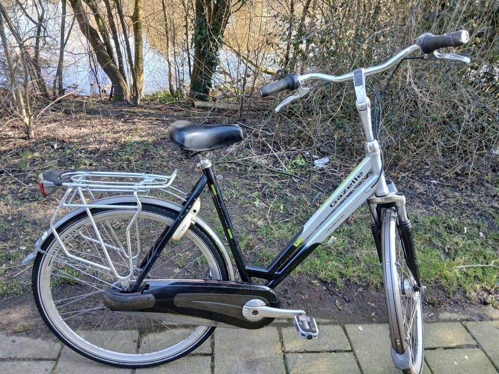 Dames fiets, Ophalen, Versnellingen, Gazelle, 53 tot 56 cm