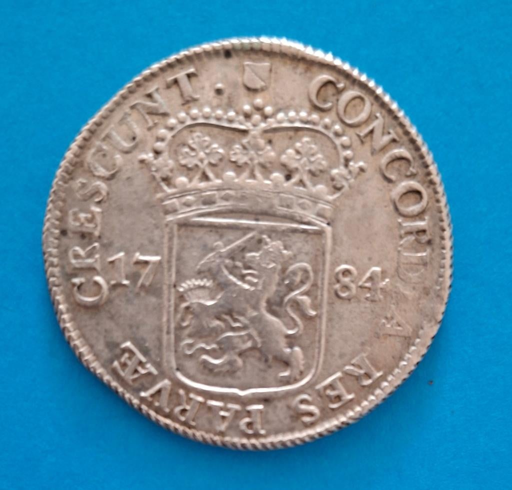 Zilveren dukaat 1784 Utrecht, Vóór koninkrijk, Verzenden, Zilver, Overige waardes