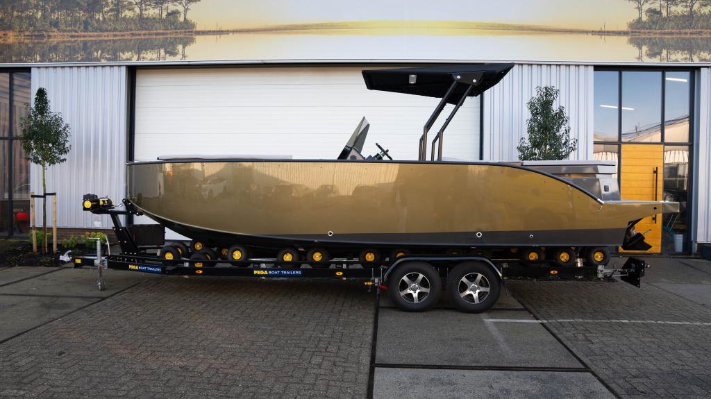 Futuro ZX25 V6 Mercruiser | Aluminium Tender | T-top, Nieuw, Aluminium, Benzine, 6 meter of meer