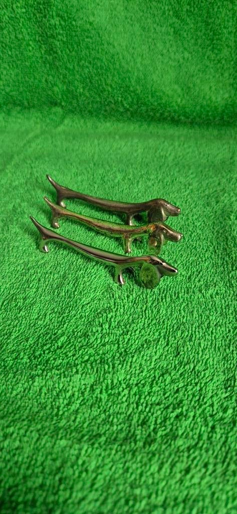 Teckel setje - 3 decoratieve teckels, Ophalen of Verzenden