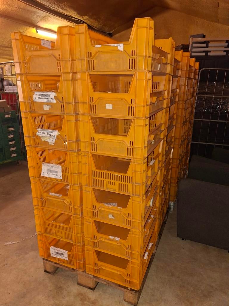 Kunststof Grijpbak/Veiling Kratten Opberg Bakken AGFO Vanaf:, Ophalen, Gebruikt, 40 tot 60 cm, 50 tot 75 cm