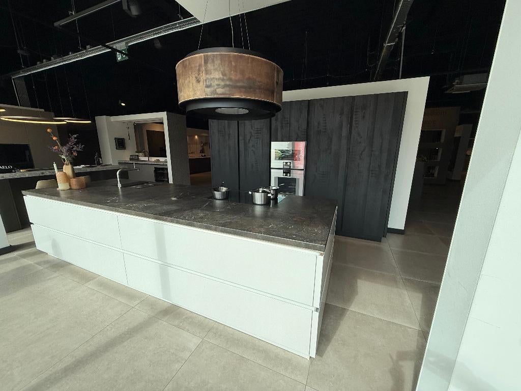 Exclusieve Pronorm Y-Line Showroomkeuken, Ophalen, Overige kleuren, Overige typen, Graniet of Steen