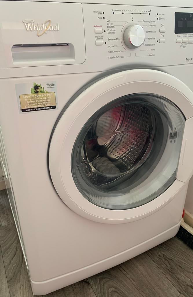 Defect - Whirlpool wasmachine 7kg, Ophalen, Voorlader, Niet werkend, 85 tot 90 cm