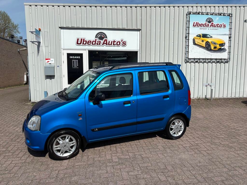 Suzuki Wagon R+ 1.3 FreeStyle--AUTOMAAT-- HOGE INSTAP KM 121, Auto's, Suzuki, 94 pk, Stof, Bedrijf, Grijs