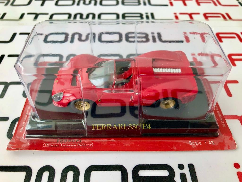 Ferrari 330 P4 rosso schaal 1:43, Hobby en Vrije tijd, Ophalen of Verzenden, Nieuw, Auto, Overige merken