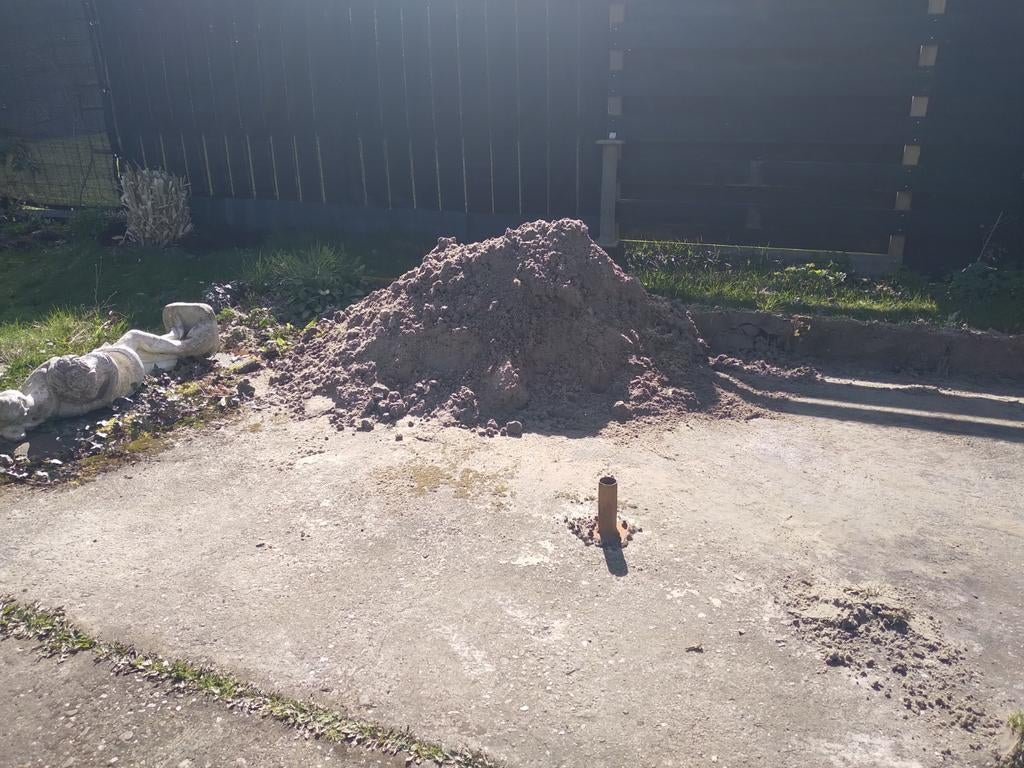 Wit zand gratis af halen, Tuin en Terras, Zand, Ophalen, Ophoogzand