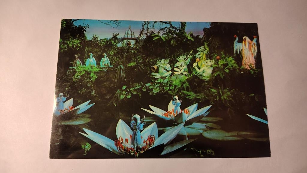 De Efteling De Indische Waterlelies Ansichtkaart ongelopen, Ophalen of Verzenden, 1980 tot heden, Noord-Brabant