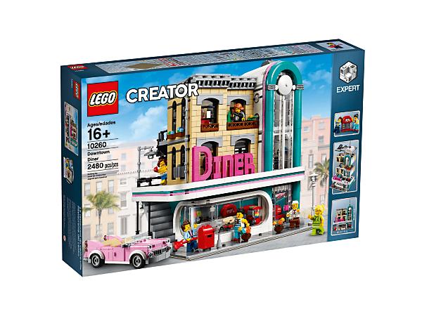 Lego Diner in de stad (10260), Kinderen en Baby's, Speelgoed | Duplo en Lego, Lego, Nieuw, Ophalen of Verzenden, Compleet