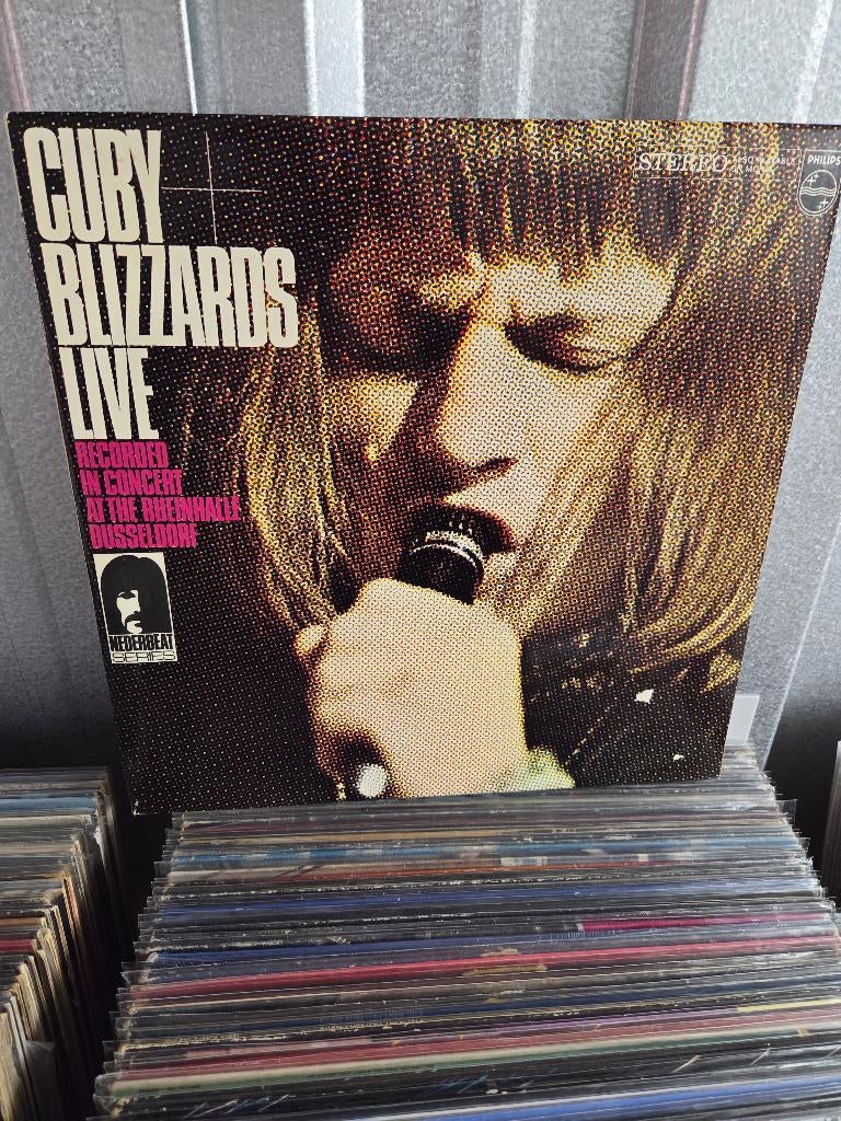 Blues lp CUBY & THE BLIZZARDS: LIVE, 1960 tot 1980, Gebruikt, Ophalen of Verzenden, 12 inch
