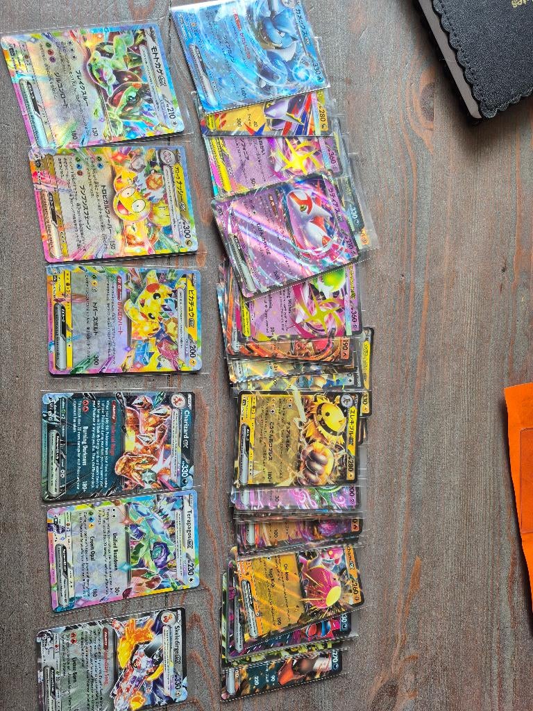 Pokemonkaarten, Hobby en Vrije tijd, Verzamelkaartspellen | Pokémon, Ophalen of Verzenden, Zo goed als nieuw, Meerdere kaarten