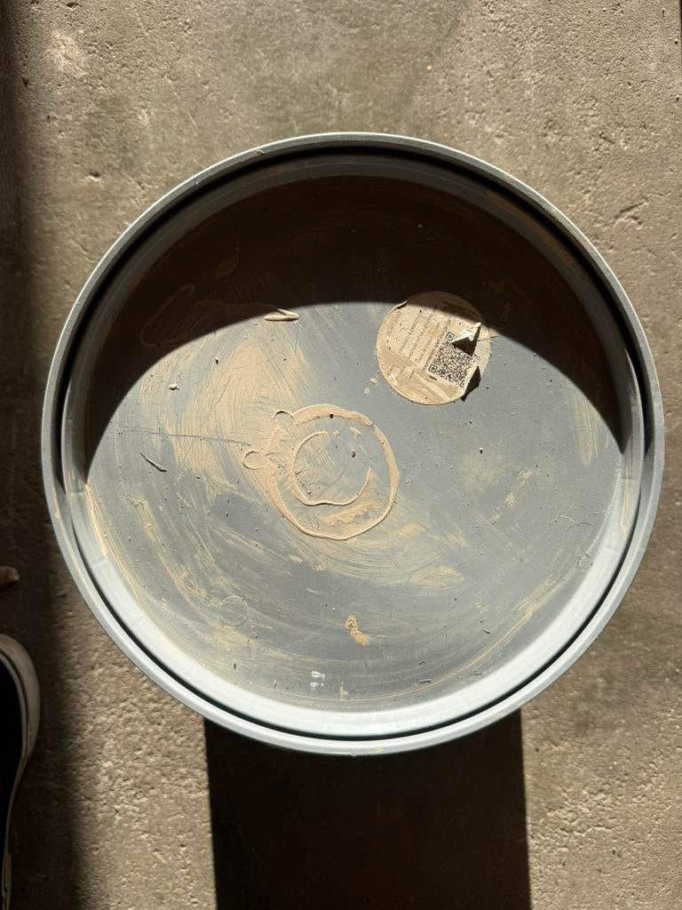 Histor dekkende matte verf zandkleur 5L, Ophalen, Zo goed als nieuw