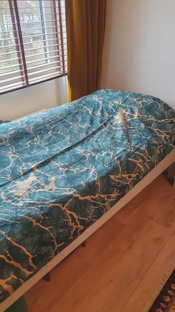 Kayori dekbedovertrekken 2 stuks, Gebruikt, Eenpersoons, Wit, Dekbedovertrek