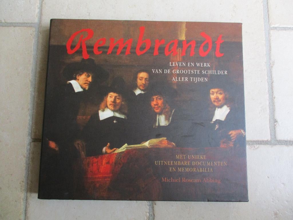 Rembrandt, Verzenden, M. Roscam Abbing, Zo goed als nieuw, Schilder- en Tekenkunst