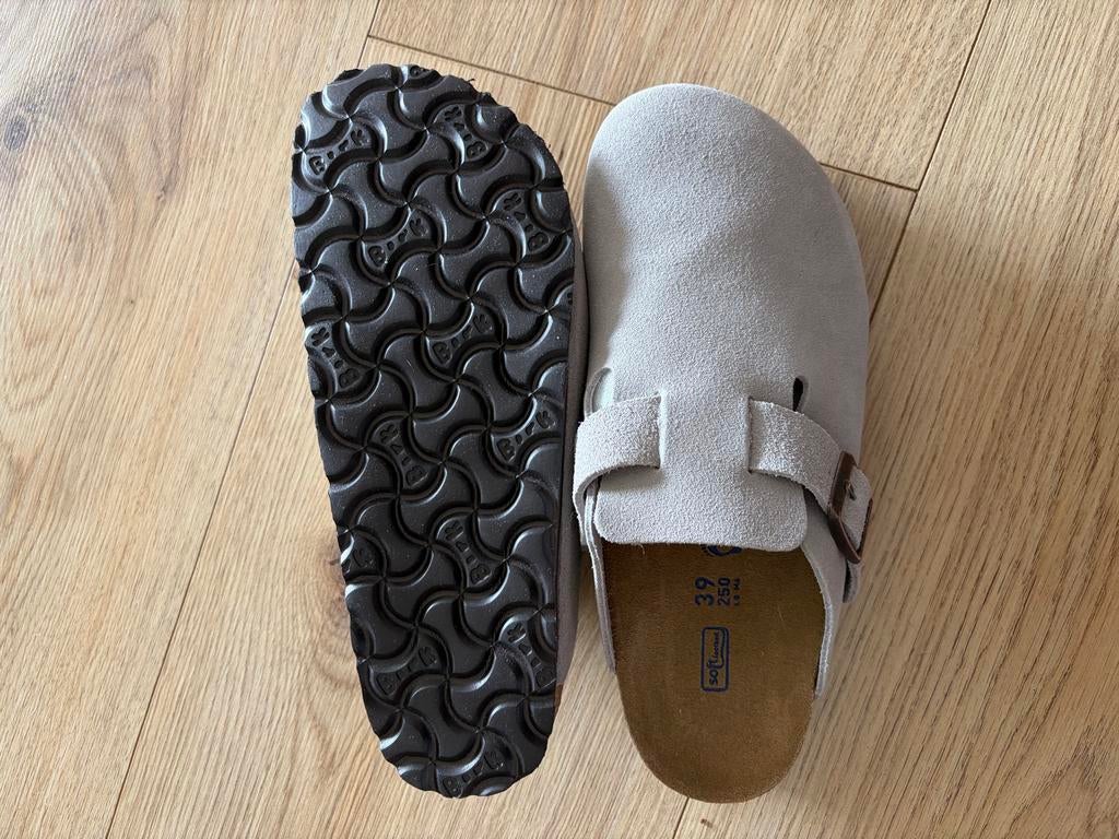 Nieuwe grijze Birkenstock Boston narrow fit - verkeerde kleu, Kleding | Dames, Schoenen, Ophalen of Verzenden, Nieuw, Grijs, Instappers