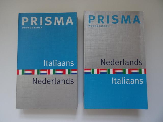 Italiaans , woordenboeken set Prisma, Boeken, Ophalen of Verzenden, Zo goed als nieuw, Prisma of Spectrum, Italiaans