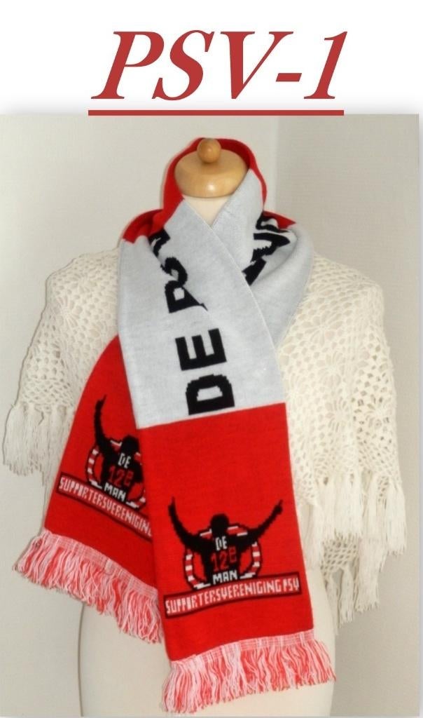 PSV -1 Supporters sjaal -- Supportersvereninging PSV ( 2 ), Ophalen of Verzenden, Zo goed als nieuw, PSV, Vaantje of Sjaal