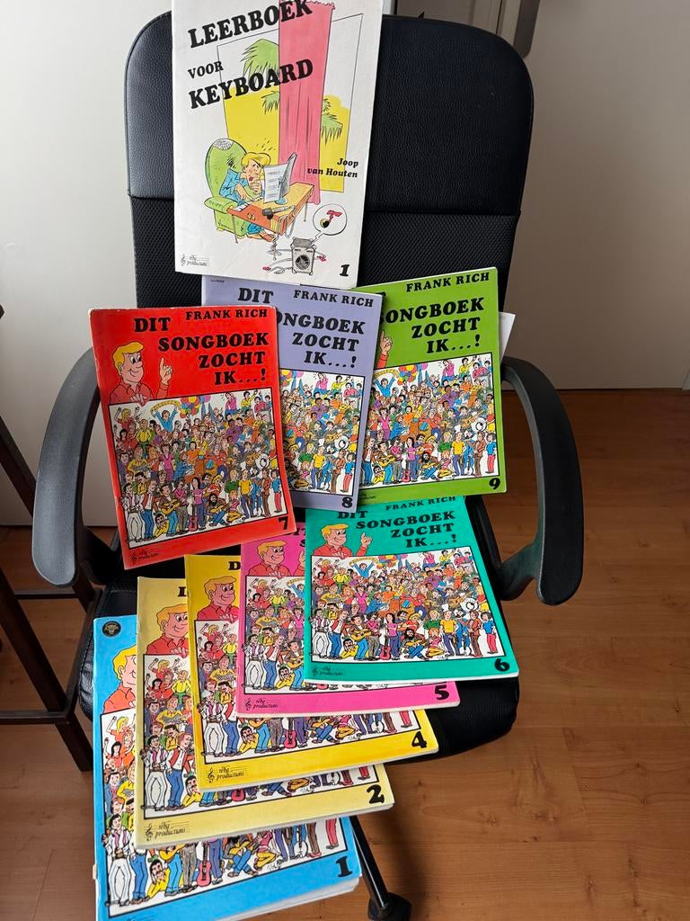 8 Frank Rich Songboeken voor gitaar., Ophalen, Les of Cursus, Populair, Gitaar