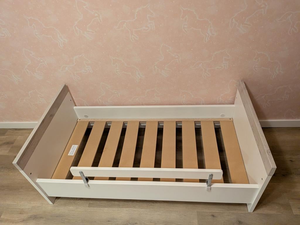 Peuterbed 70x140, Kinderen en Baby's, Ophalen, Gebruikt, 70 tot 85 cm, 140 tot 160 cm