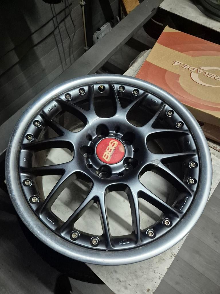 BBS RX503 17 inch 5x112 8J, Gebruikt, Velg(en), 17 inch, Ophalen of Verzenden