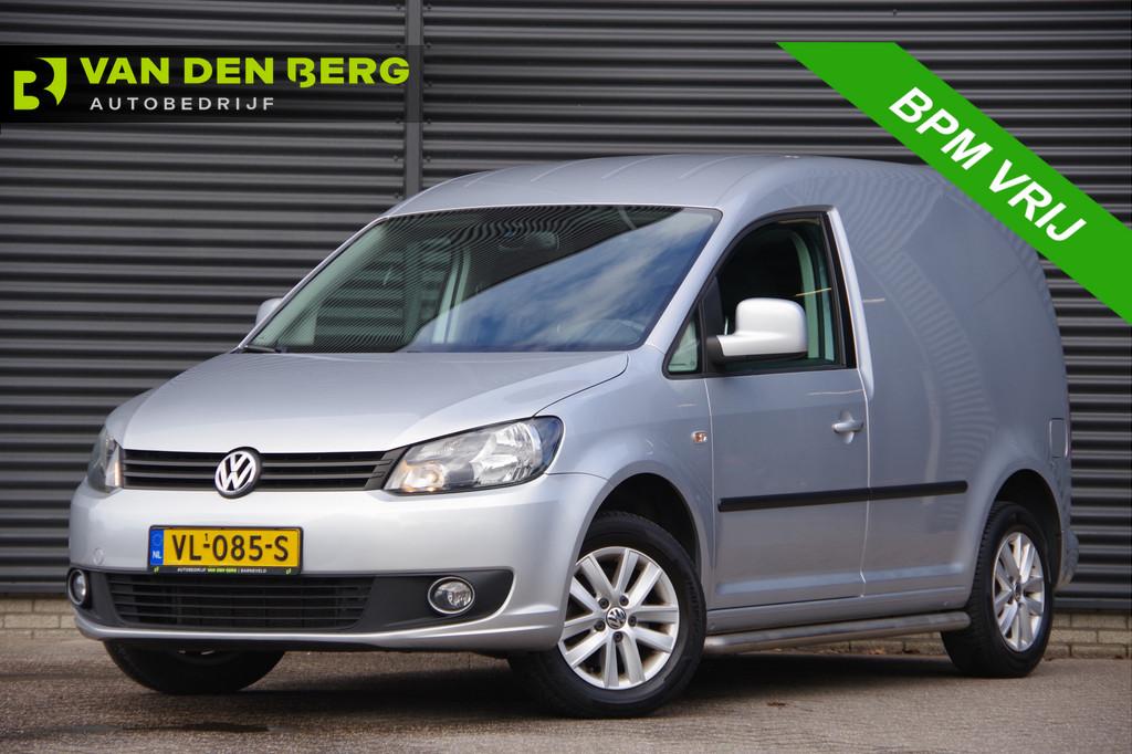 Volkswagen Caddy 1.6 TDI L1 AUT NL AUTO, NAP! TREKHAAK, AIRC, Euro 5, Stof, Gebruikt, 4 cilinders