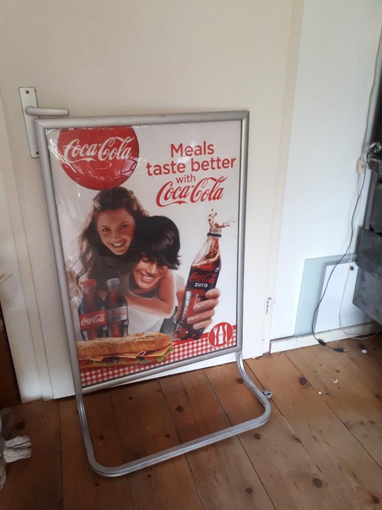 stoepbord / reclamebord, Verzamelen, Merken en Reclamevoorwerpen, Ophalen, Gebruikt, Reclamebord