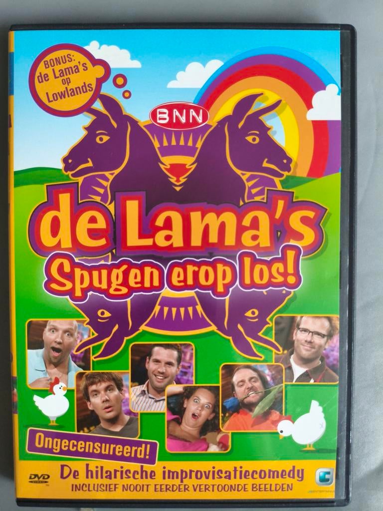 De Lama's Spugen Erop Los! DVD, Cd's en Dvd's, Dvd's | Overige Dvd's, Ophalen of Verzenden