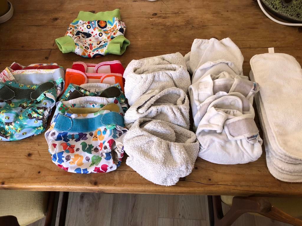 Wasbare luiers, Ophalen of Verzenden, Gebruikt, Jongetje of Meisje