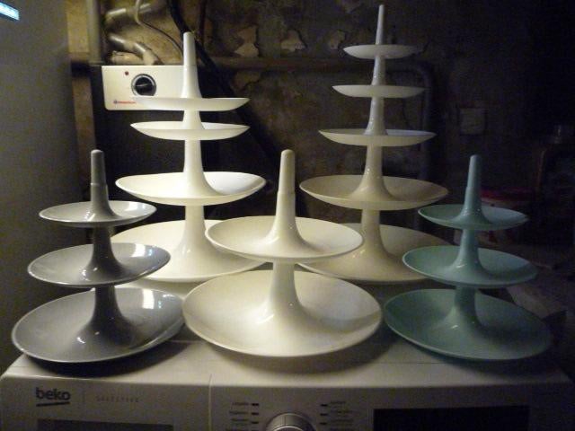 Koziol Babell  zgan wit -grijs -lichtgroen, Ophalen of Verzenden, Zo goed als nieuw