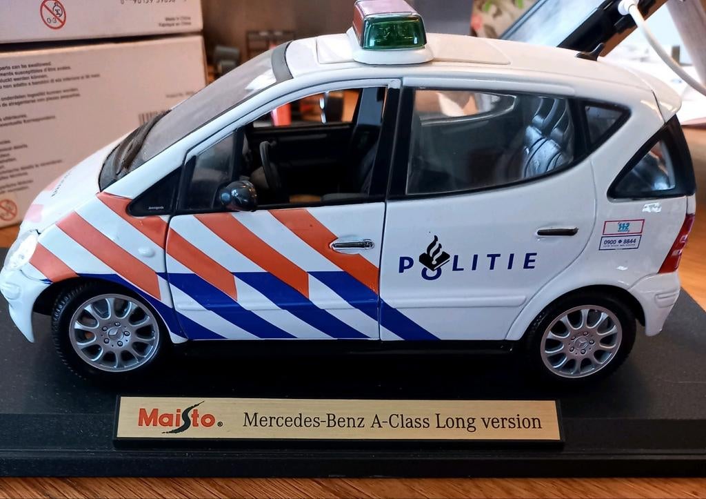 Politieauto 6 stuks, Ophalen of Verzenden, Zo goed als nieuw, Auto