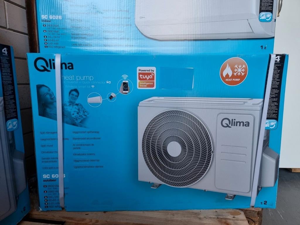 Qlima sc6026 nieuw coorgevulde airco., Ophalen of Verzenden