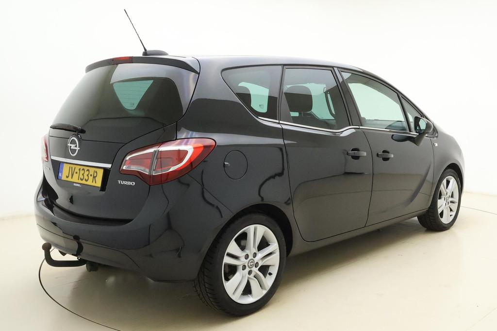 Opel Meriva 1.4 Turbo Blitz 120 pk | Navigatie | Cruise Cont, Voorwielaandrijving, Gebruikt, 4 cilinders, Zwart