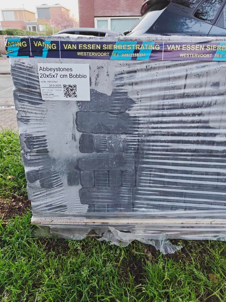 Abbeystones Bobbio Klinkers 20x5x7 cm - Nieuw, Ophalen, Klinkers, Nieuw, 10 m² of meer