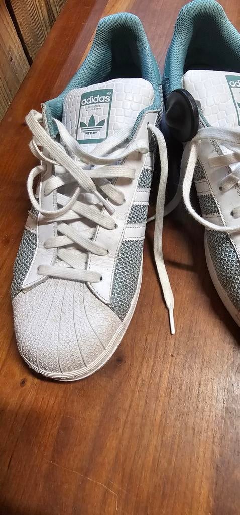 VINTAGE ADIDAS SCHOENEN MAAT 46, Ophalen of Verzenden, Gebruikt, Hardloopschoenen, Adidas