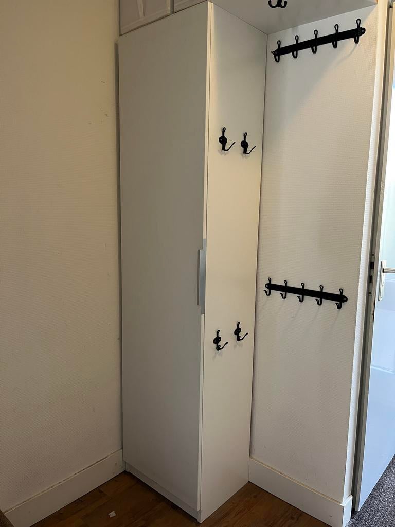 Ikea Pax kast wit, Ophalen, Overige materialen, Gebruikt, 200 cm of meer