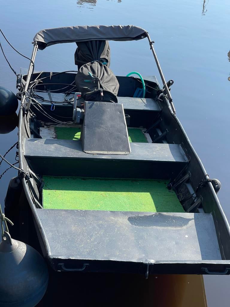 Aluminium boot met Yamaha 4-takt 20 pk buitenboordmotor, Ophalen, 10 tot 30 pk, Gebruikt, Aluminium