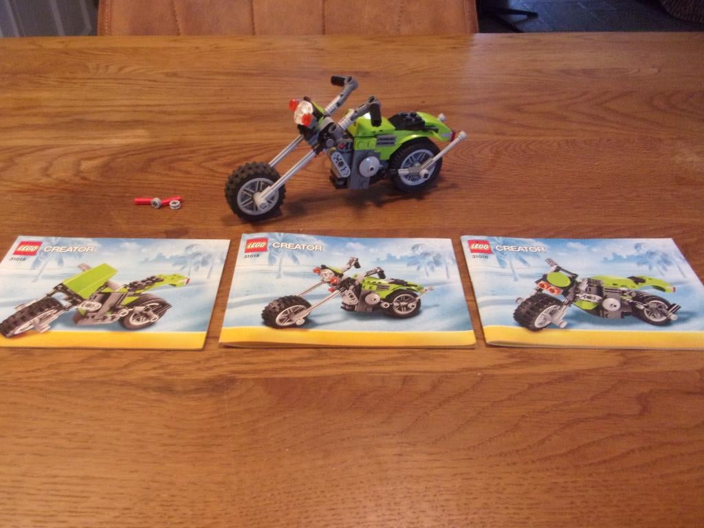 Lego Creator 31018-1 Highway Cruiser uit 2014, Kinderen en Baby's, Speelgoed | Duplo en Lego, Gebruikt, Lego, Compleet, Ophalen of Verzenden
