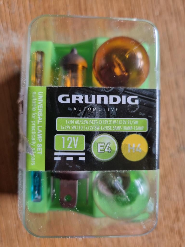Grundig universele lampenset 12V, Ophalen of Verzenden, Nieuw, Universele onderdelen